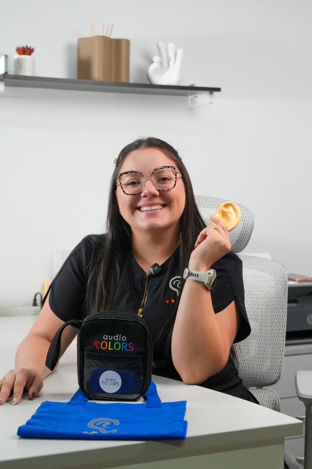 María José Durán Arias, Audióloga MSc. en AudioColors Costa Rica