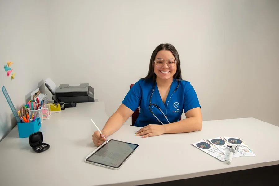 María José Durán Arias, Audióloga MSc. en AudioColors Costa Rica